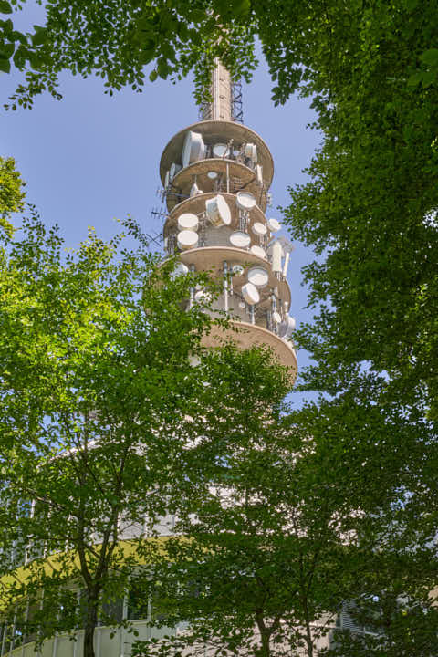 Gemeinde Sonnenwald Landkreis Freyung-Grafenau Brotjacklriegel Funkturm Sendeanlage (Dirschl Johann) Deutschland FRG